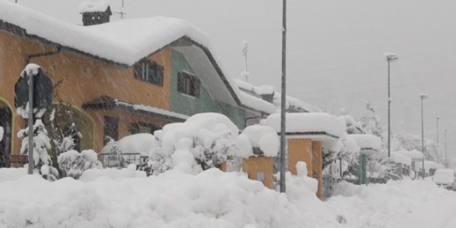 Intense nevicate in Abruzzo, fonte immagine www.si24.it