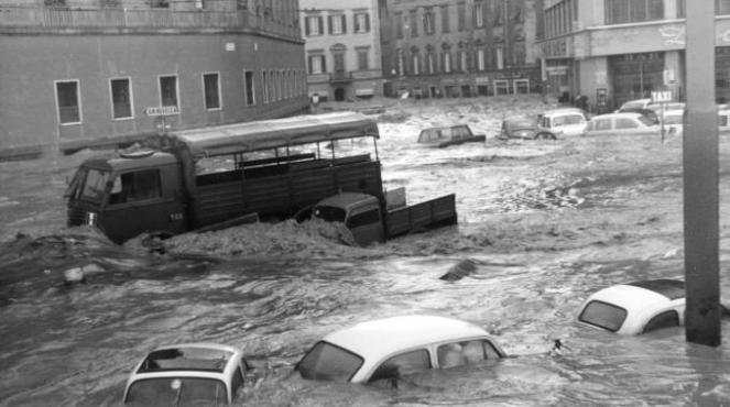 L'alluvione del 1966 a Firenze