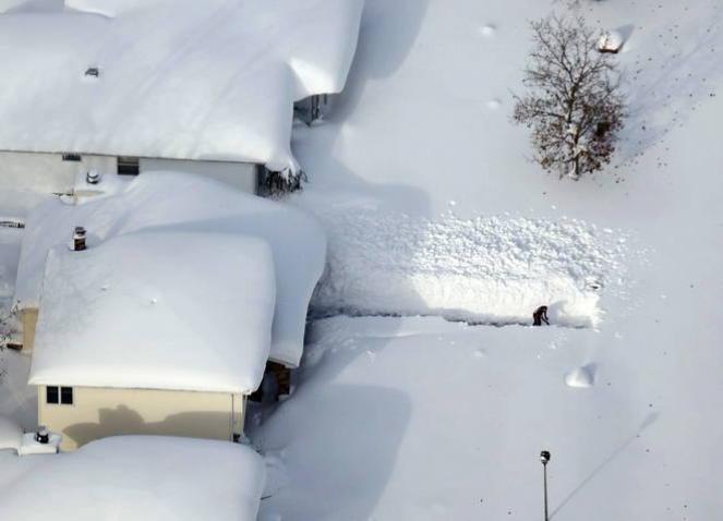 La città di Buffalo potrebbe essere sepolta dalla neve