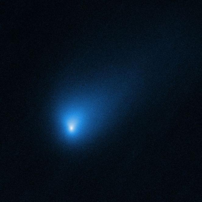 La cometa interstellare 2I/Borisov (fonte: D.Jewitt, UCLA/ESA/NASA) - ANSA