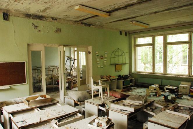La distruzione e l?abbandono di Pripyat dopo la esplosione della centrale nucleare di Chernobyl nel 1986. @Fickr