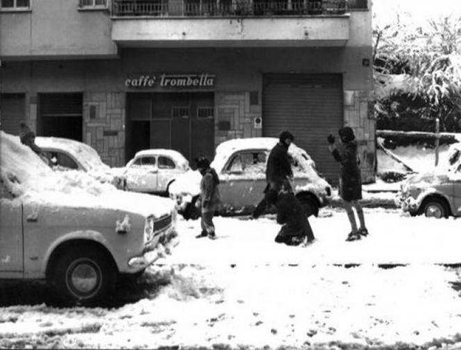 La neve a Roma del Marzo 1971