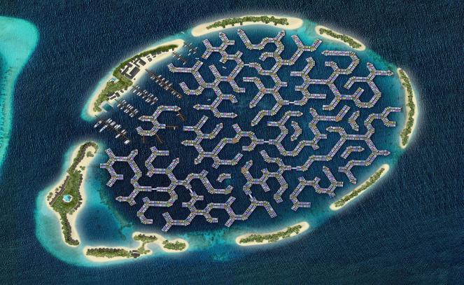 La prima città galleggiante al mondo salverà le Maldive dalle acque dell'oceano