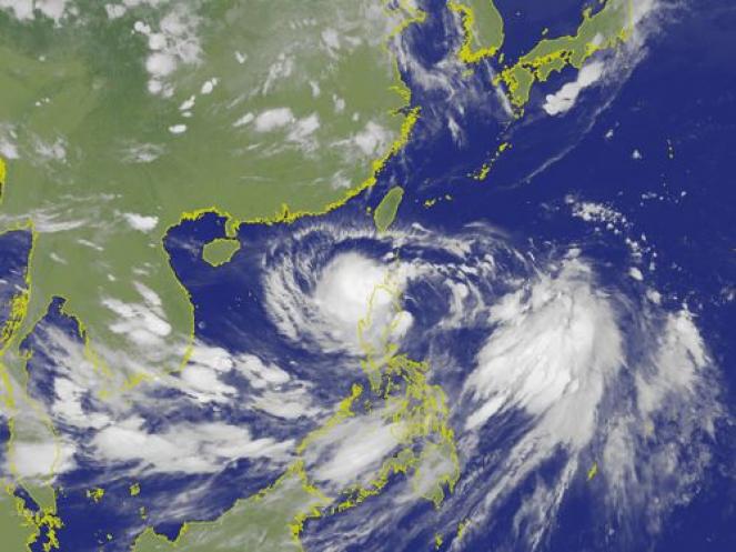 La tempesta Danas vista dal satellite (Fonte immagine: focustaiwan)