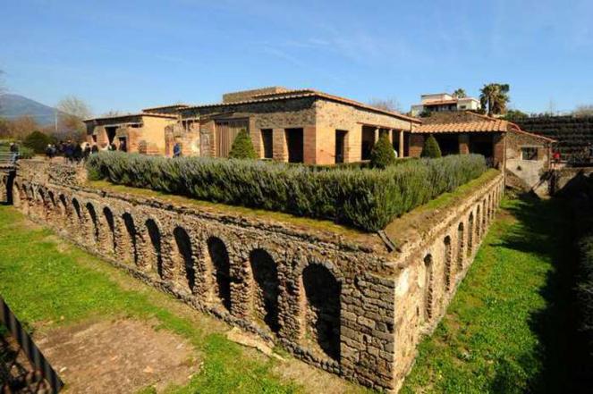 La villa dei Misteri a Pompei