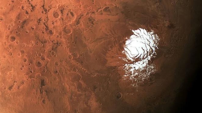 Le prove dell'esistenza di acqua sotterranea su Marte risalgono a Giugno 2018