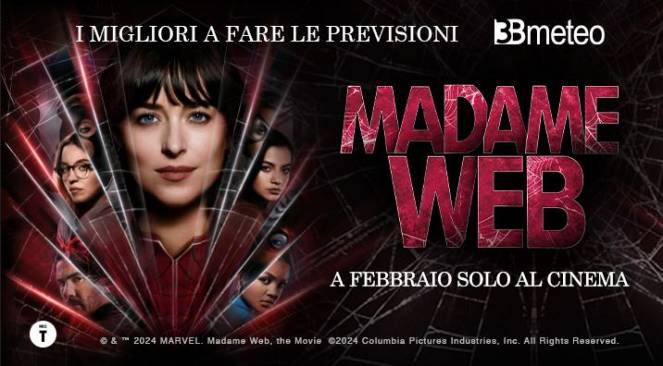 Madame Web, dal 14 febbraio al cinema