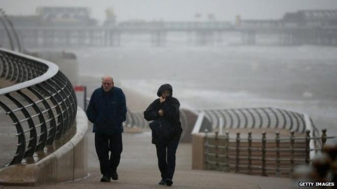 Maltempo e drastico calo termico sul Regno Unito