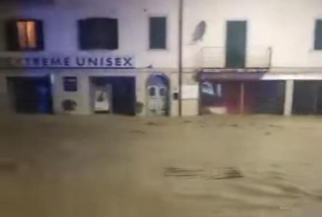 Meteo, alluvione a Seano in provincia di Prato