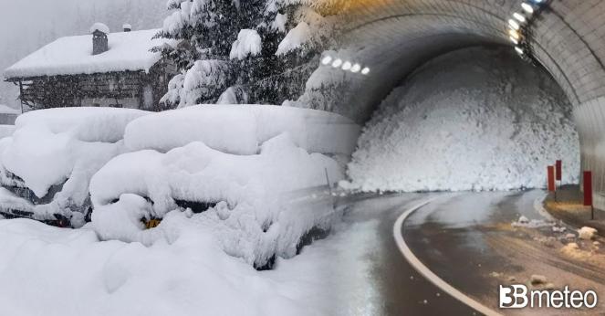 Meteo - Alpi sepolte dalla neve, Gressoney isolata da una valanga