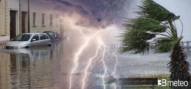Meteo - Ciclone mediterraneo verso l'Italia, porterà forte maltempo e venti di tempesta
