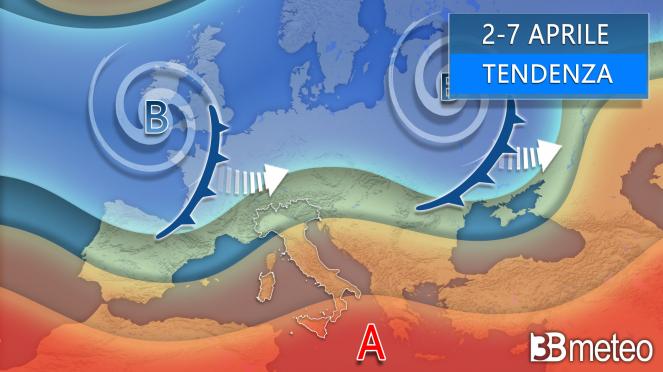 Meteo - Dopo Pasquetta flusso atlantico ancora in grado di raggiungere l'Italia