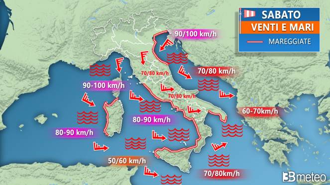 Weather Sea and Wind Saturday 2 December
