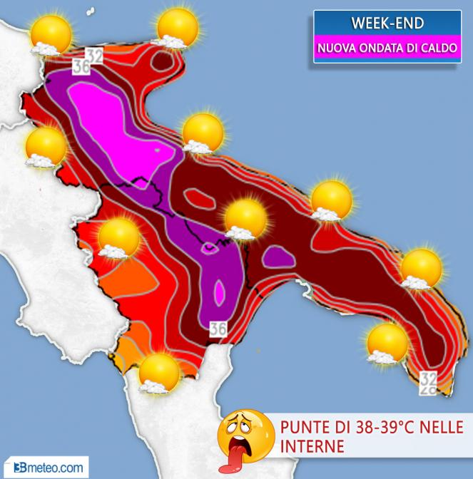  Meteo Puglia - Temperature previste