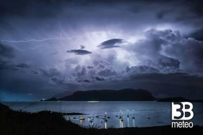 Meteo Sardegna: maltempo in atto con temporali