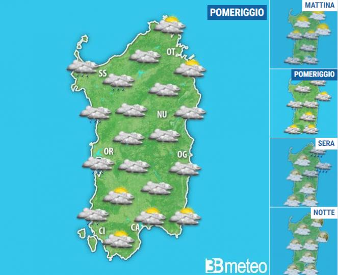 Meteo Sardegna: previsioni per sabato e domenica.