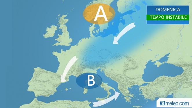 Meteo, scenario invernale in Europa