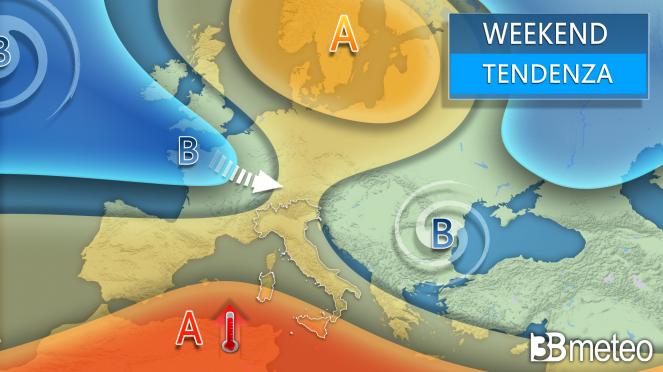 Synoptic weather for the weekend of 4-5 May