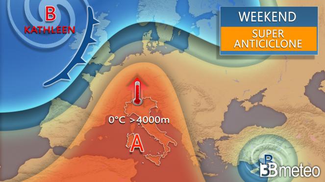Meteo - Weekend con il super anticiclone africano, caldo anomalo su mezza Europa e sull'Italia