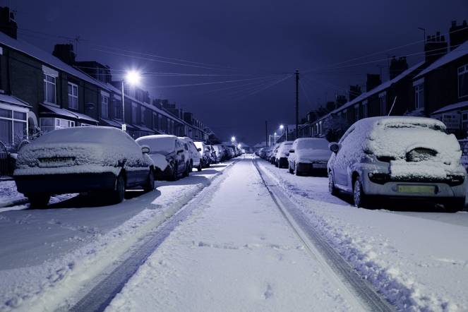 Neve e ghiaccio su strada, il maggior pericolo per gli incidenti