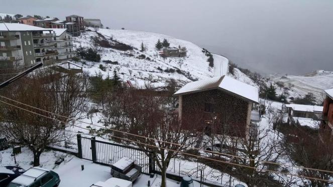 Neve in arrivo sui rilievi siciliani