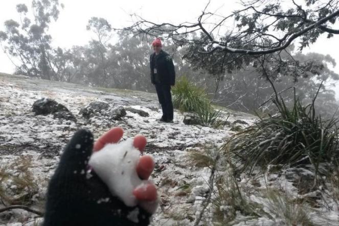 Neve nel Queensland, in Australia, un evento rarissimo