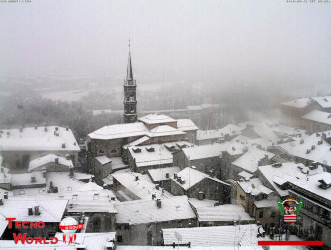 Nevica a Cuneo