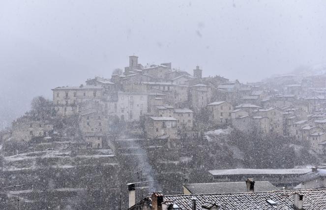 Nevica a Scanno: foto di Cesidio Silla