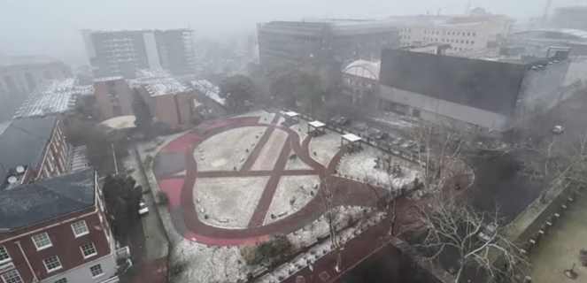 Nevicata a Johannesburg
