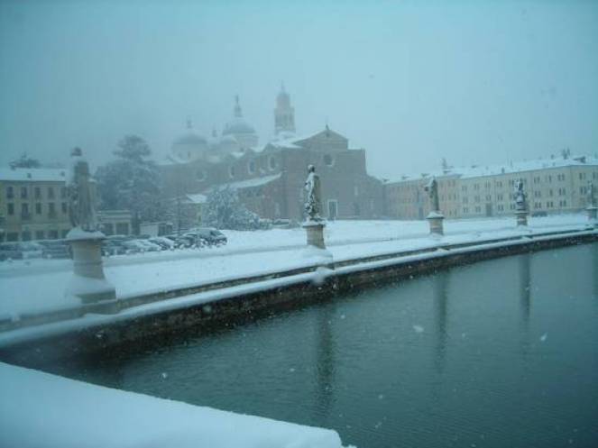 Padova durante la nevicata del 19 Dicembre 2009