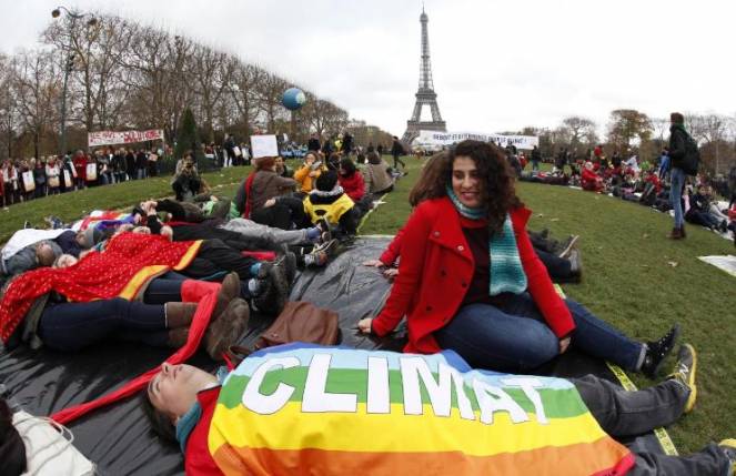 Parigi durante l'ultimo incontro sul Clima