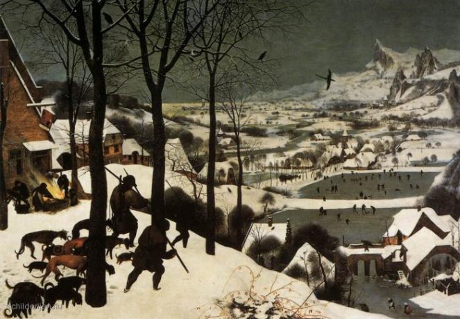 Peter Bruegel, un dipinto che si ritiene sia un paesaggio delle nostre Alpi 