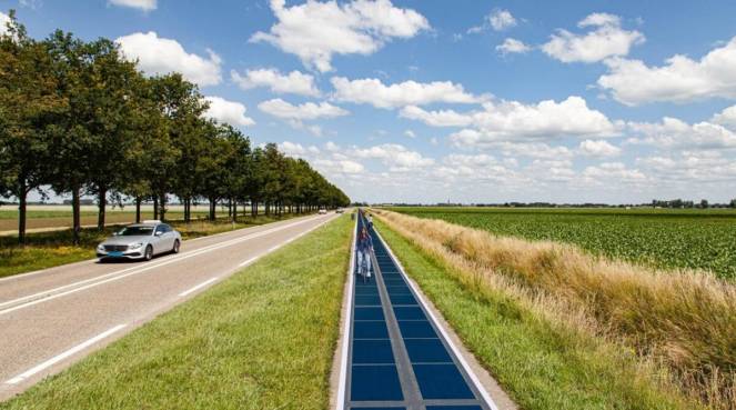Piste ciclabili solari in Olanda