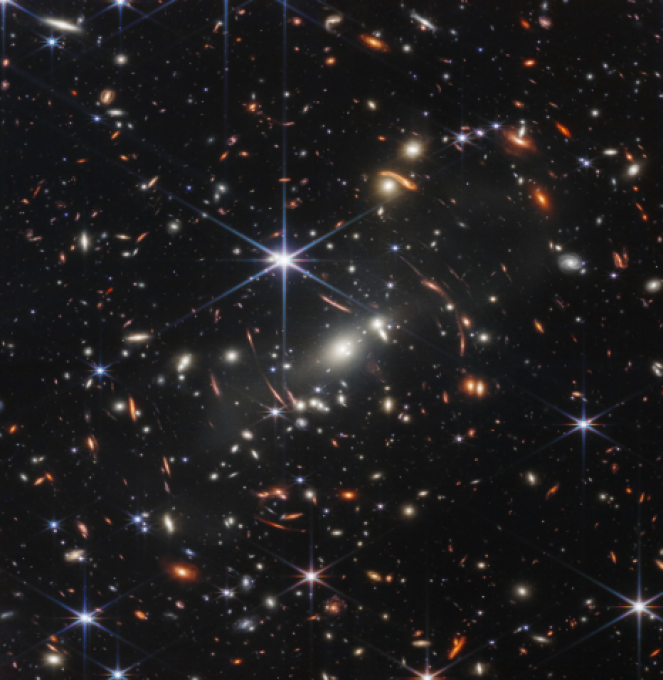 Prima immagine del telescopio Webb - credits NASA