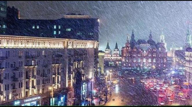 prima neve a Mosca