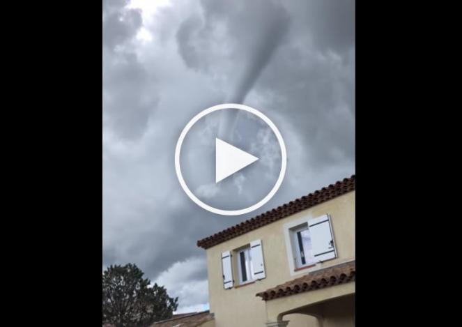 Ragazzino di 9 anni in Francia documenta il suo primo tornado