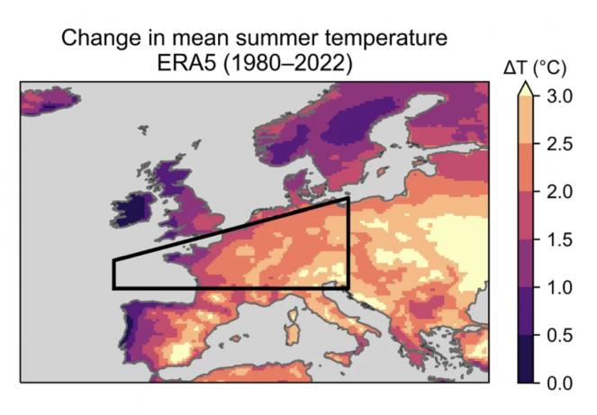 Clima. Il riscaldamento delle estati sull'Europa occidentale sottostimato dai modelli