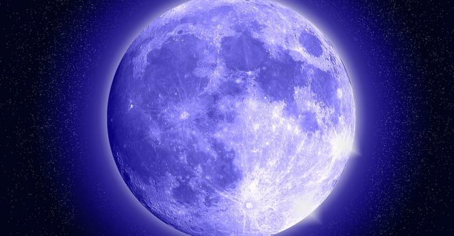Sabato 31 marzo torna la luna blu
