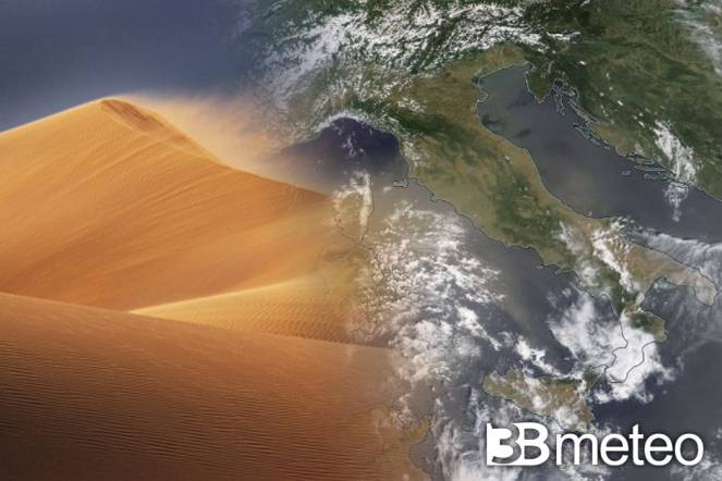Sabbia del deserto, sarà abbondante nell'aria dei prossimi giorni