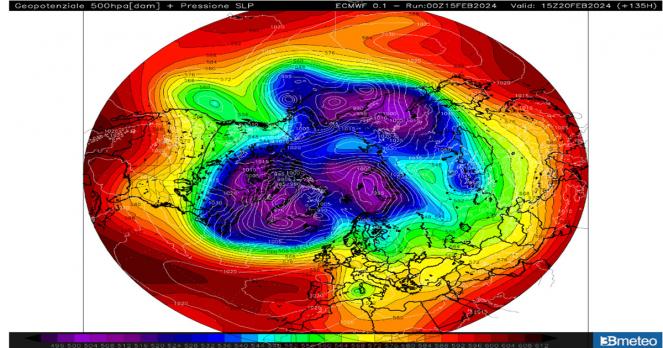 Tendenza meteo. Febbraio si conclude con affondi instabili dal Nord Atlantico in Europa. Video