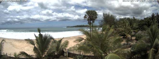 Situazione in diretta da Arugam Bay, sudest Sri Lanka