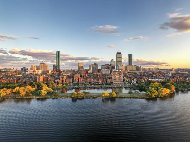 Skyline di Boston