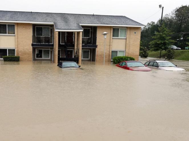 Sud Carolina devastato da una gigantesca alluvione