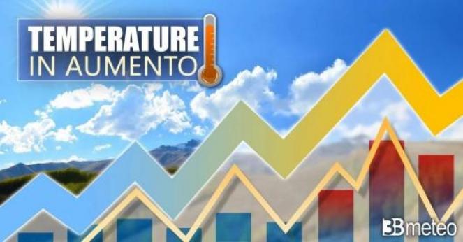 Temperature in aumento nel weekend
