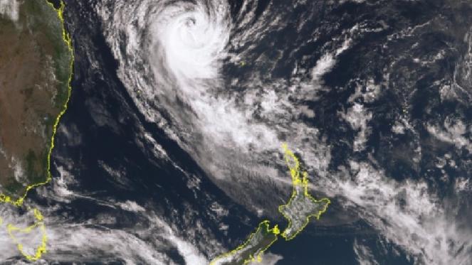 Tempesta tropicale Gita vista dal satellite