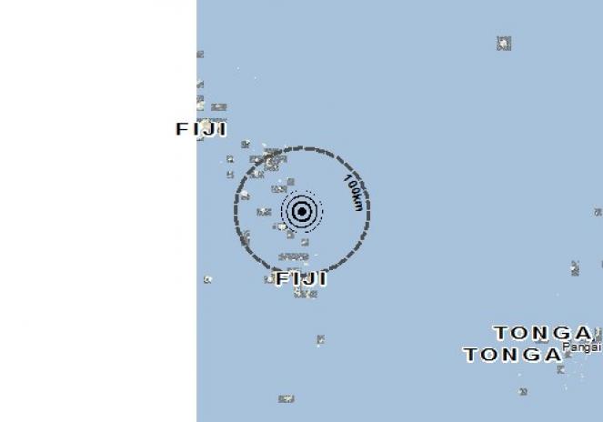 Scossa di terremoto a HAAPAI, Tonga