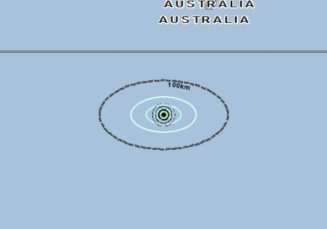 Scossa di terremoto a MACQUARIE ISLAND, Australia