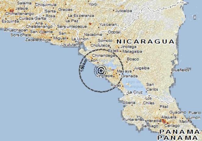 Scossa di terremoto a BLUEFIELDS, Nicaragua