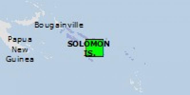 Scossa di terremoto a HONIARA, Isole Salomone