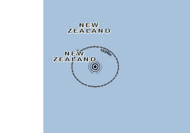 Scossa di terremoto a Kermadec Islands, Nuova Zelanda